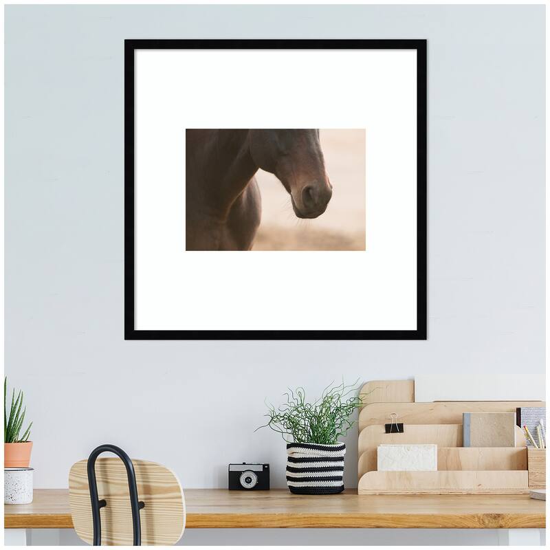 Kate and Laurel Dusty by Crystal Lynn Collins Framed Wall Art Print