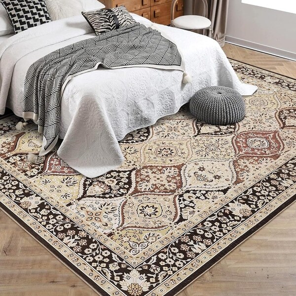 9x12 Rugs for Living Room,Washable Vintage Rug - Bed Bath & Beyond