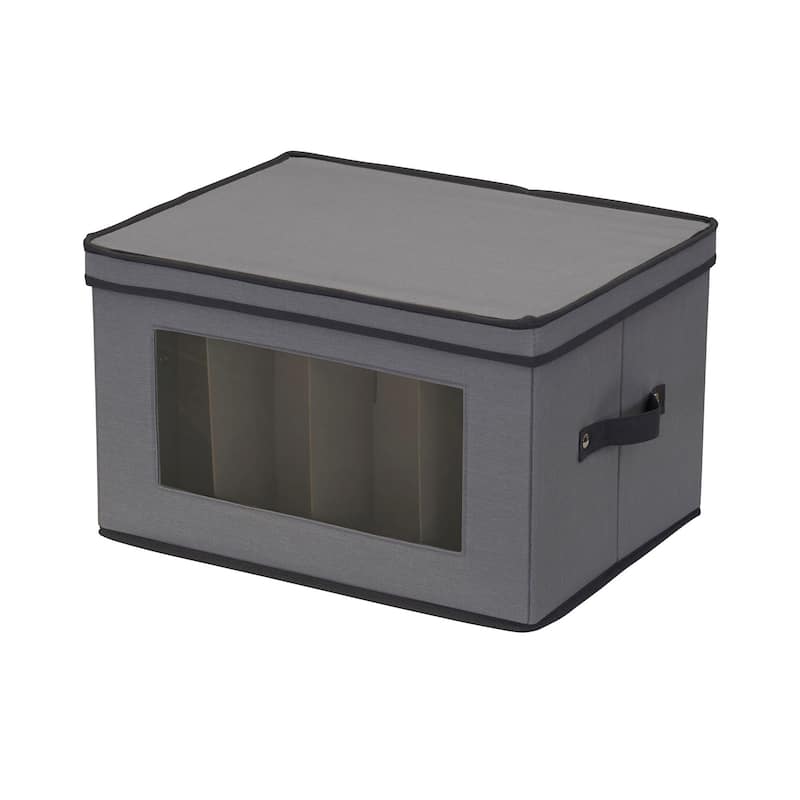 Household Essentials Stemware Storage Box - 13.0"L x 16.5"W x 10.5"H