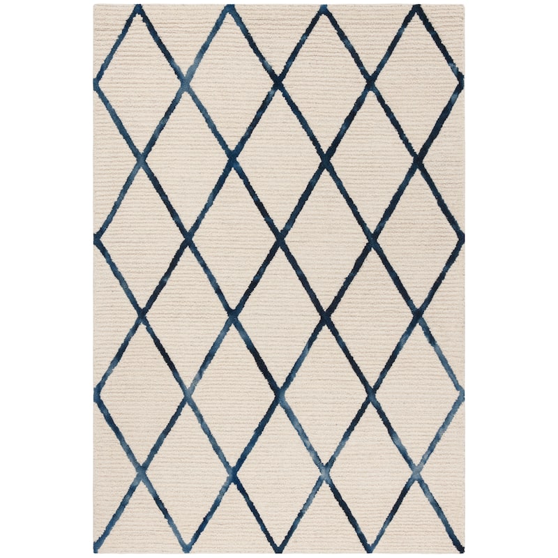 SAFAVIEH Handmade Blossom Zincuta Modern Floral Wool Rug