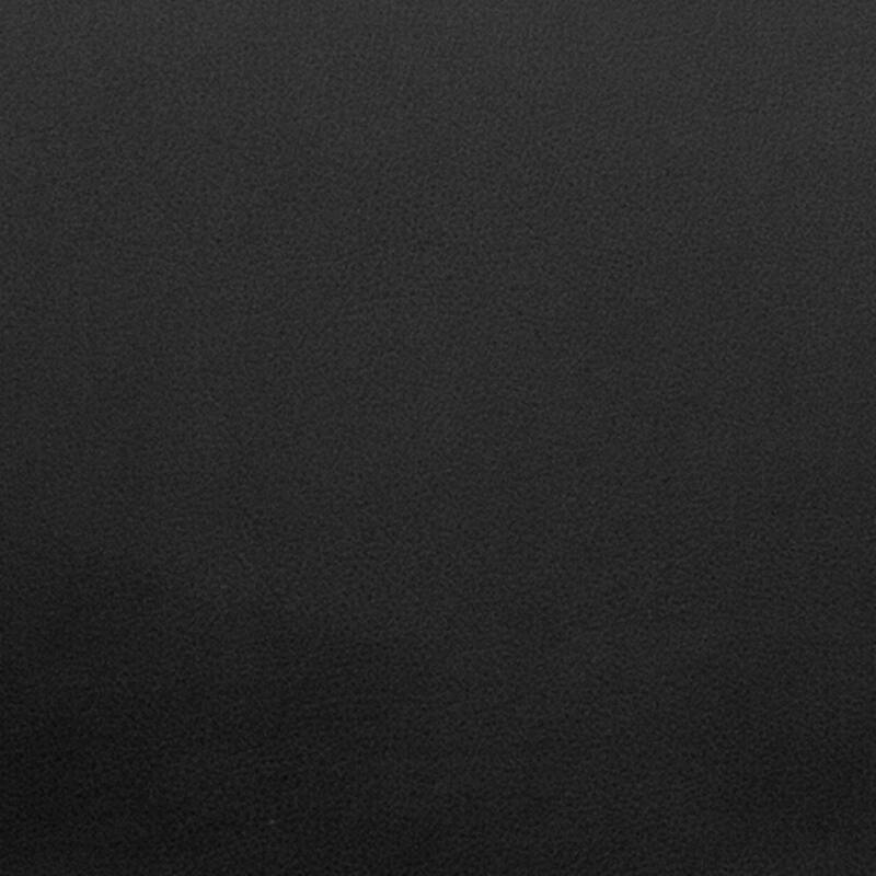 Contemporary Vinyl Adjustable Panel Back Chrome Barstool - 15.25"W x 18.5"D x 35.25" - 43.75"H