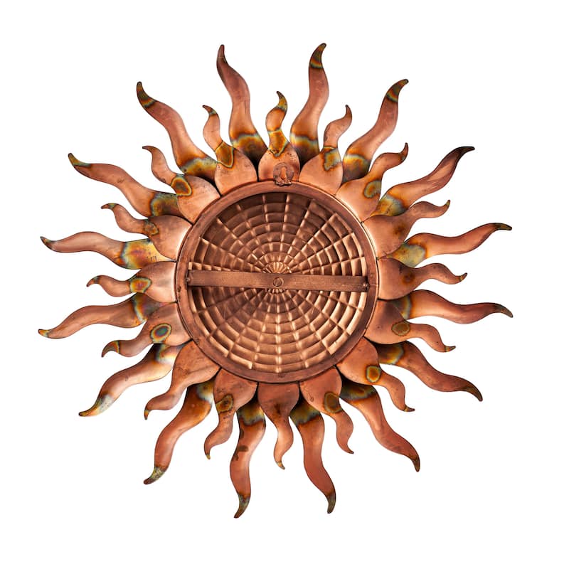 24 in. Metal Sun Wall Decor