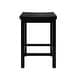 preview thumbnail 65 of 65, Now Furniture Solid Wood Backless Saddle Seat Counter Height Stool