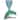 Aqua79 Mermaid Tail Sparkling Refrigerator Magnet with Rhinestones - 2.25 inches