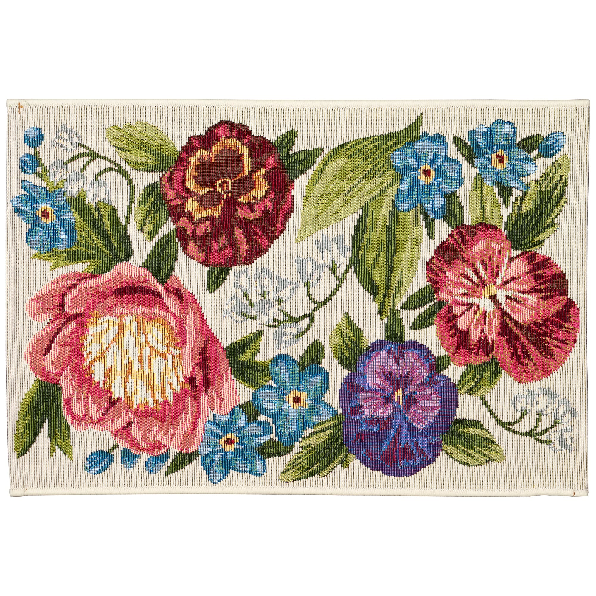 Lush Decor Esencia Secret Garden Indoor/Outdoor Mat