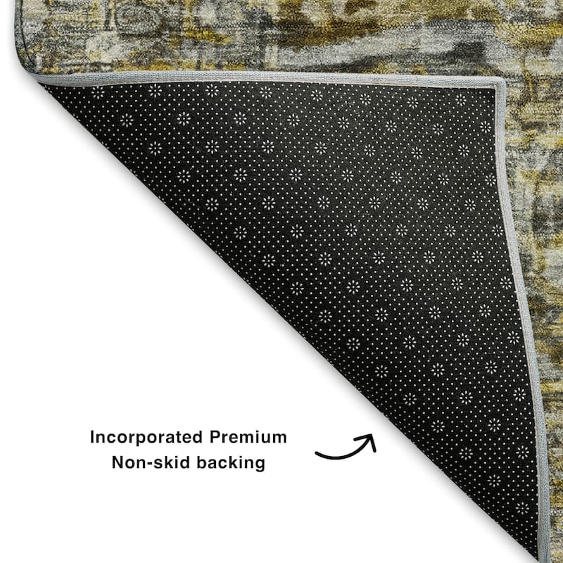 Premium Washable Super Soft Vintage Traditional Mayfield Rug