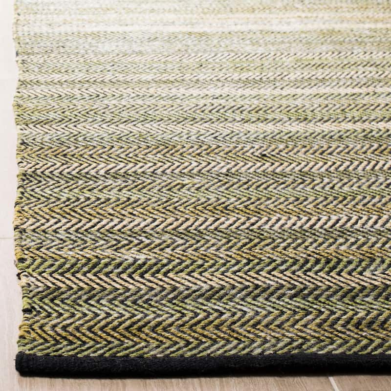 SAFAVIEH Handmade Striped Kilim Jenelle Stripe Wool Rug