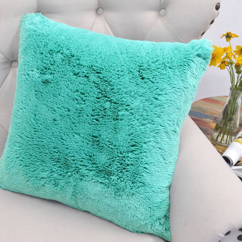 Serenta Heavy Fauxfur Pillow Shell 2 PC Set, 20''x20''