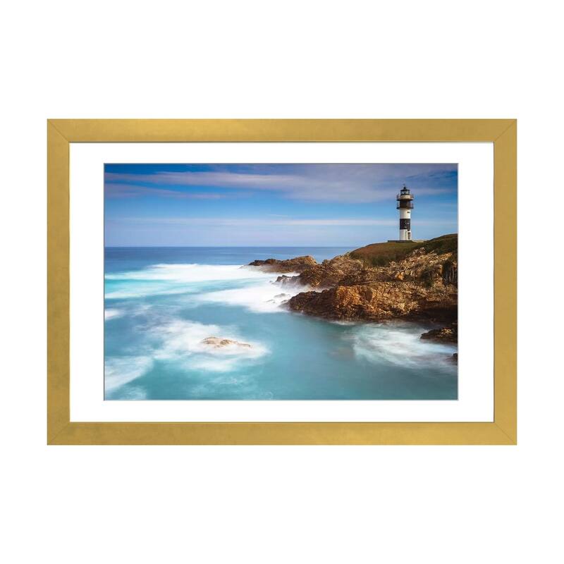 iCanvas "Illa Pancha, Galicia, Spain" by Sergio Lanza PFA - Gold - 24x32x1