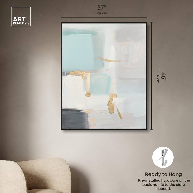 Pale Radiance I Canvas by Art Remedy