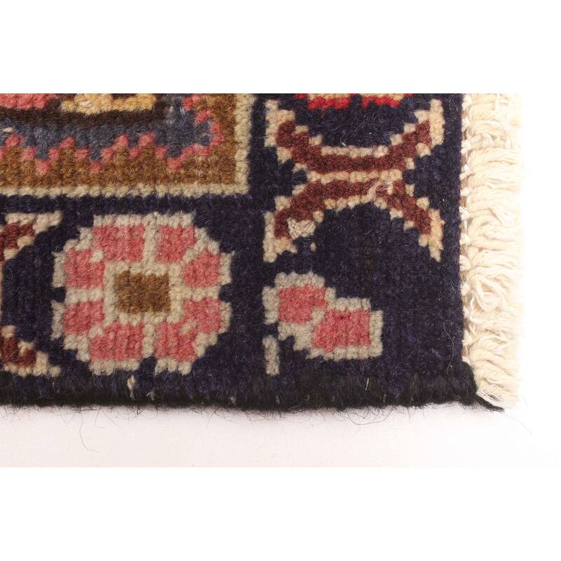 ECARPETGALLERY Hand-knotted Andelz Red Wool Rug - 3'0 x 4'5