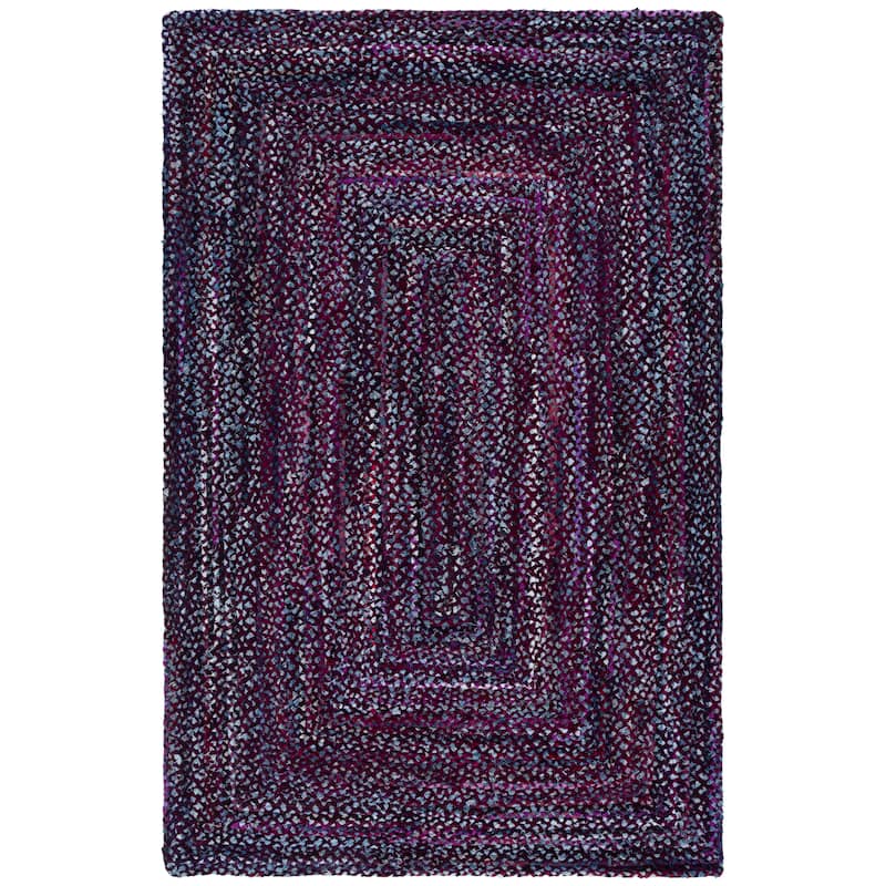SAFAVIEH Georgine Handmade Nanny Braided Bohemian Cotton Rug