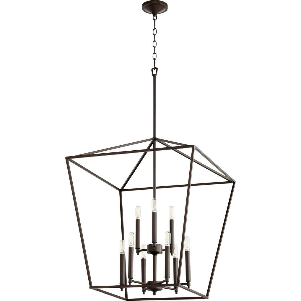 Quorum International Gabriel 9 Light 24" Wide Chandelier