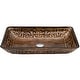 preview thumbnail 4 of 35, VIGO Donatello 23"L x 15"W x 5"H Glass Rectangular Vessel Bathroom Sink