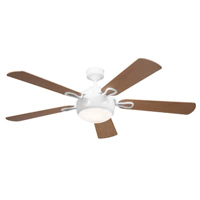 Kichler Lighting Humble 60 inch Integrated LED Indoor White Ceiling Fan