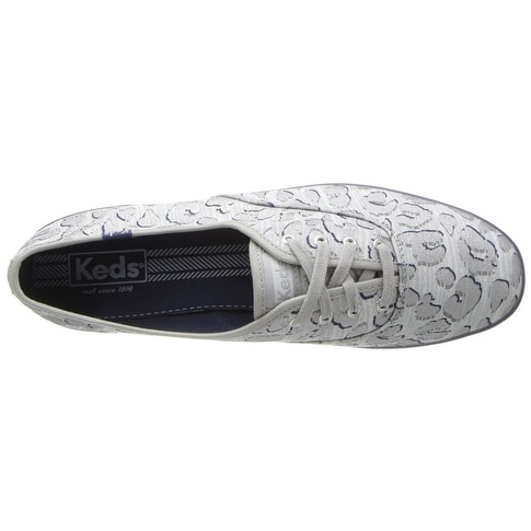 leopard keds with laces