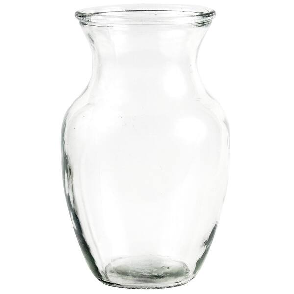 8" Clear Utility Vase