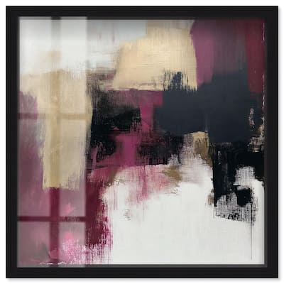 Golden Dusk I Shadowbox by Art Remedy