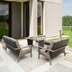 preview thumbnail 3 of 15, Patio Festival Thermal Transfer 5-Piece Outdoor Dining Set
