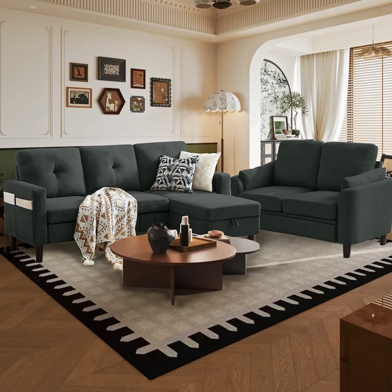 3 Pieces Living Room Sets