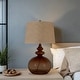 preview thumbnail 3 of 2, Glass Table Lamp (Set of 2)