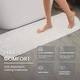 preview thumbnail 7 of 8, Home Weavers Bathroom Rug, Cotton Soft, Water Absorbent Bath Rug, Non Slip Shower Rug Machine Washable 22"x60" Runner