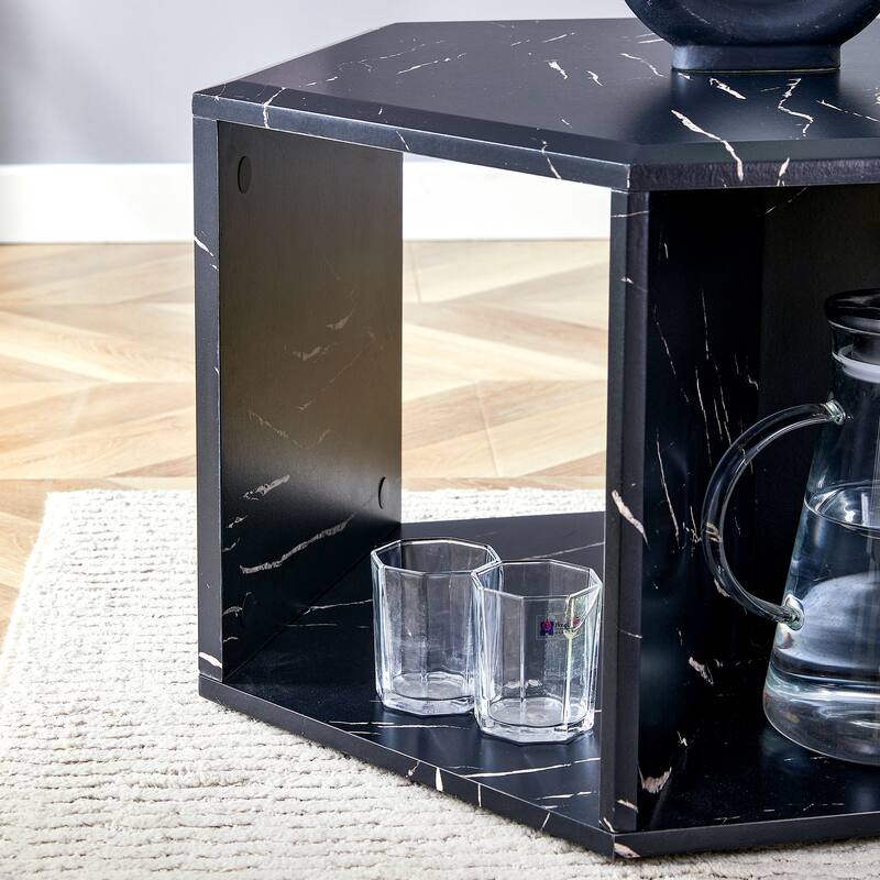 Modern Hexagonal Coffee Table