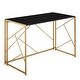 preview thumbnail 2 of 28, Silver Orchid Sala Desk in Metal & Wood