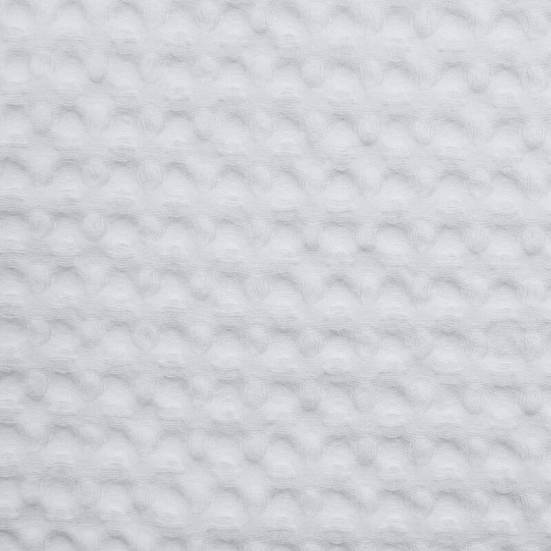 HiEnd Accents Stonewashed Cotton Waffle Weave Coverlet Set, 3PC