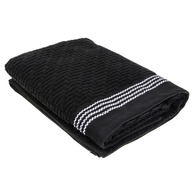 Black Solid Color 299 and Below Towels Bed Bath Beyond