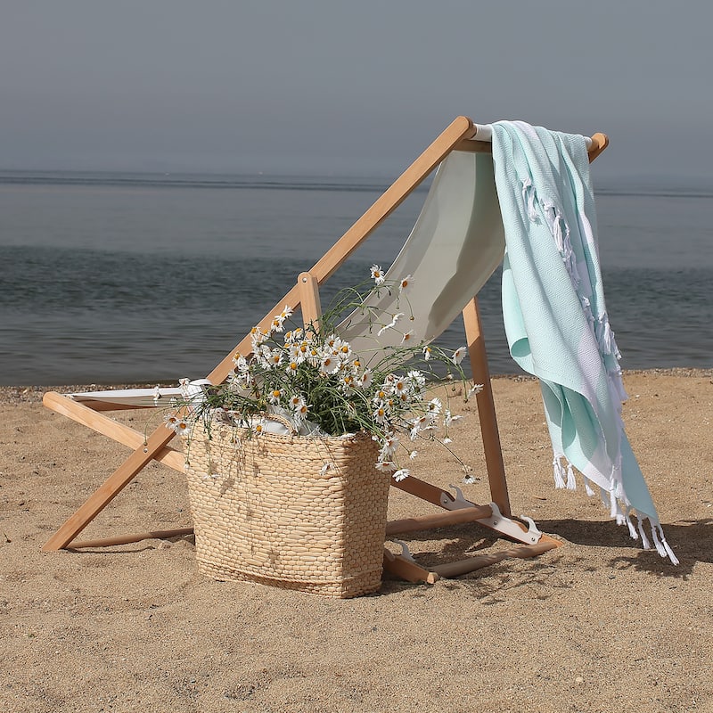 Authentic Hotel and Spa Turkish Cotton Diamond Pestemal Beach Towel (Set of 2)