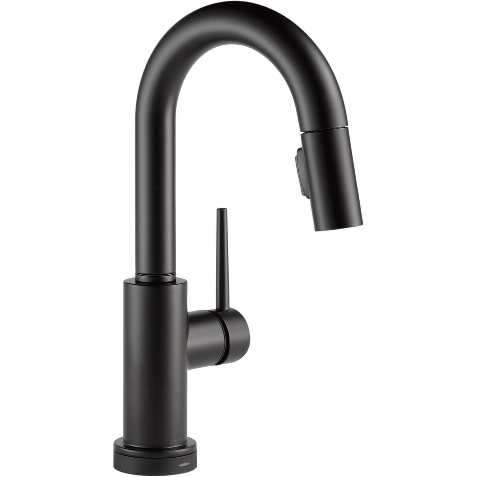 Shop Delta 9959t Dst Trinsic Pull Down Bar Prep Faucet With On Off