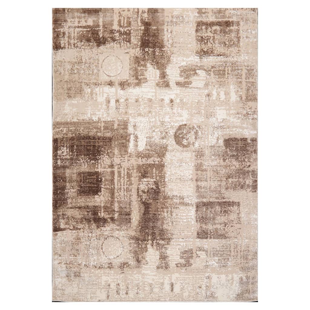 Persian Nova-F Abstract Oriental Area Rug Tan,Brown Color