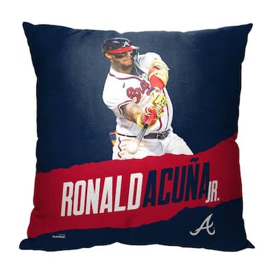 MLB Atlanta Braves Player 18 Inch Throw Pillow