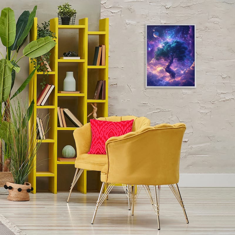 Stupell Tree Of Life Through Clouds Framed Giclee Art Design By Wumples