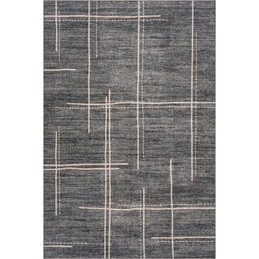 Nuloom Sabienne Abstract Washable Rug