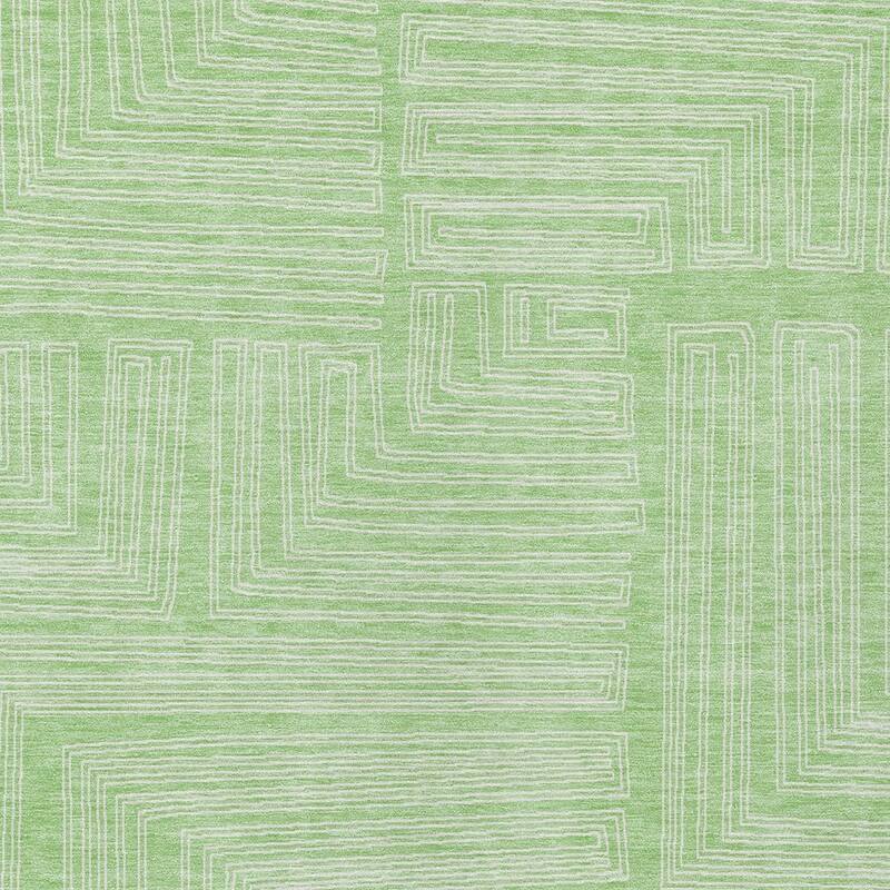 HomeRoots Geometric Transitional Rectangle Outdoor Rug