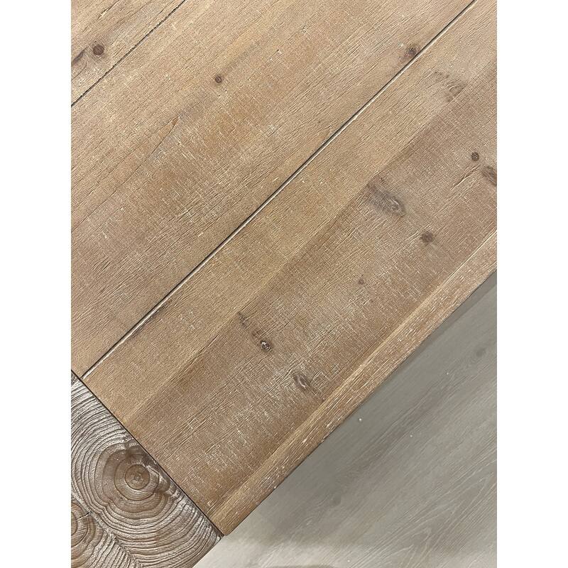 Rectangular Solid Wood Coffee Table