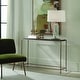 preview thumbnail 2 of 3, Uttermost Ovard Minimalist Metal Console Table - 52.00" W x 34.00" H x 13.00" D