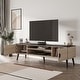preview thumbnail 16 of 38, Manhattan Comfort Haley 70.9" Mid-Century Modern TV Stand