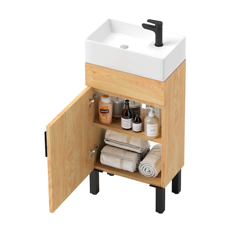 Moasis Bathroom Vanity with Sink Combo Bathroom Cabinet