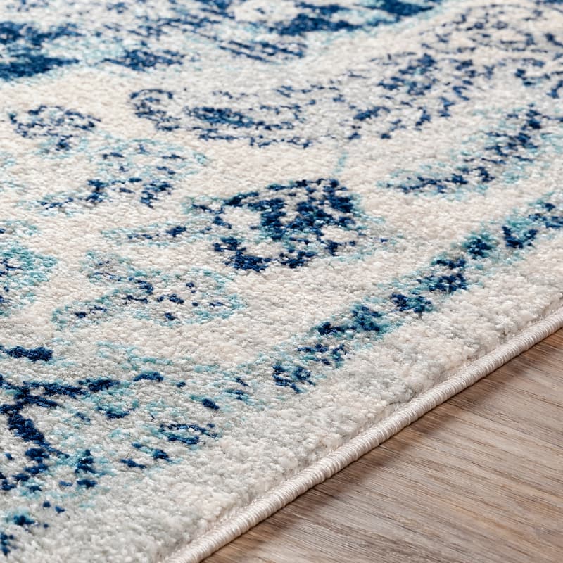 Livabliss Aziza Vintage Bohemian Medallion Area Rug