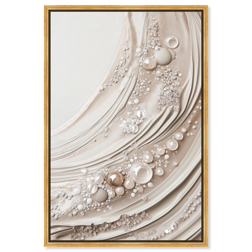 Chromatic Concretions II Canvas by Art Remedy