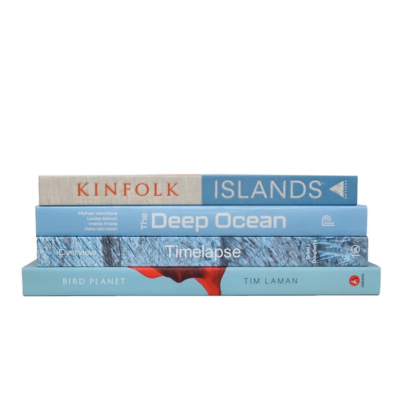 Books Blue Decorative Accessories: Ocean ColorStak