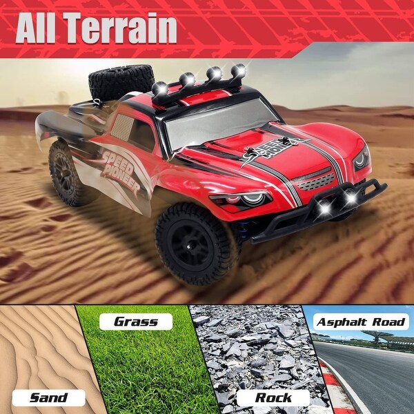 REVOTEE Speed 4WD RCカー In Stock 1/43 4*4 RTR 4WD RC Race Car Gyro Fully Proportional