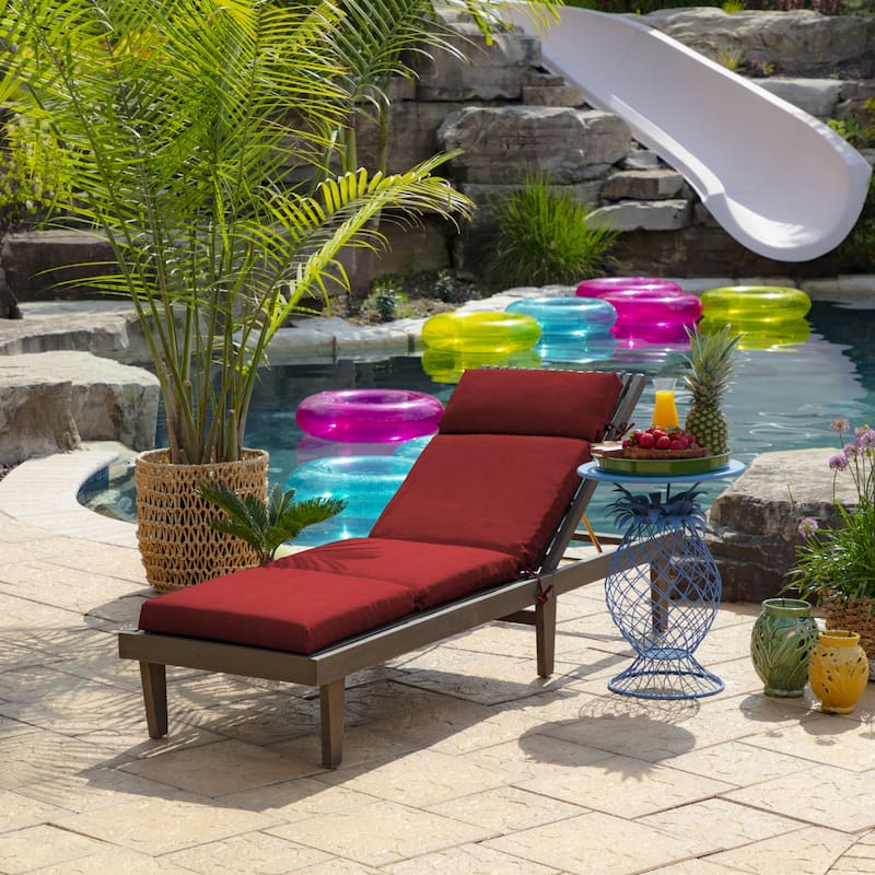 ARDEN Leala Texture Outdoor Chaise Lounge Cushion