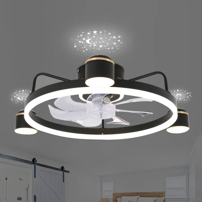 Curve Curio 3 Color Tone and 6 Fan Speed Ceiling Fan, App Control and Remote Control for Bedroom, Living Room and Dining Area