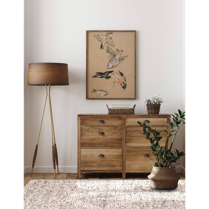 ECARPETGALLERY Hand-knotted Tangier Grey Wool Rug - 5'3 x 7'3