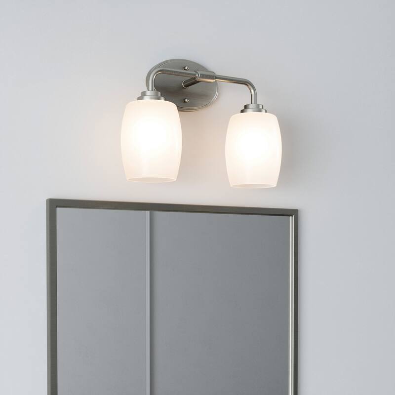 Brio Lighting Meira 2-Light Dimmable Bathroom Vanity Light