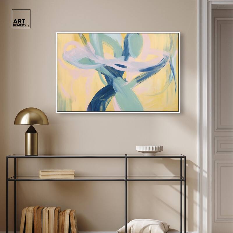 Entangled Embrace II Canvas by Art Remedy